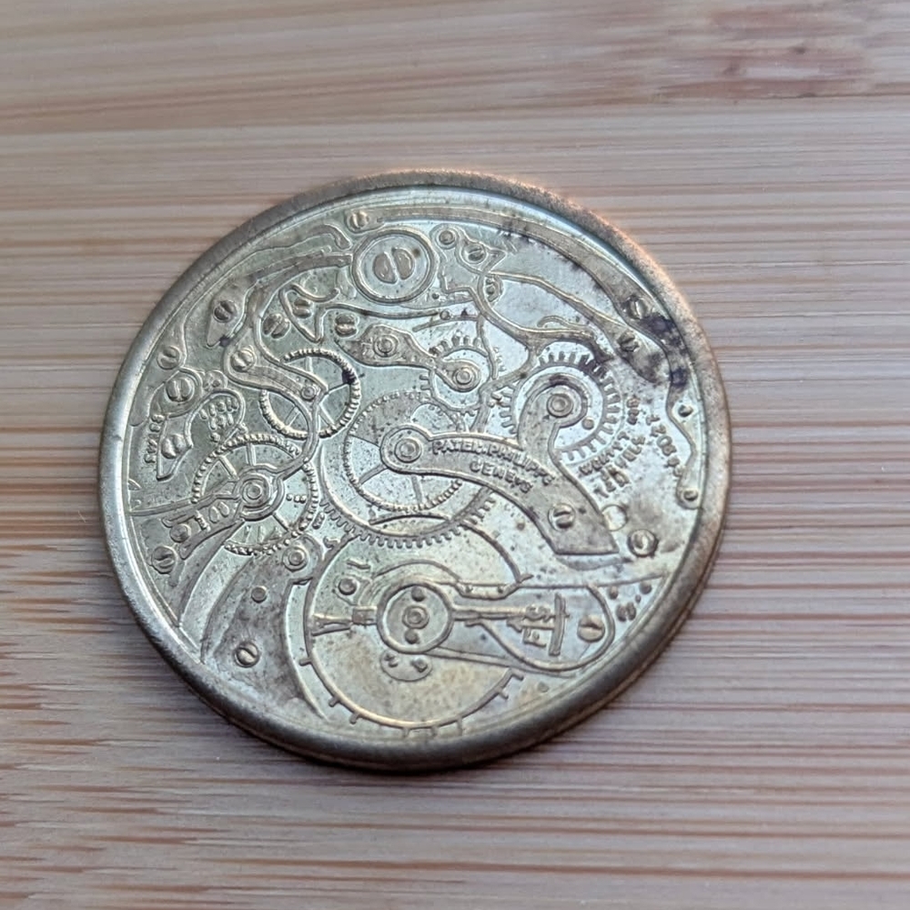 Patek Philippe Gold Mechanical Movement Medallion... COIN - Picture 9 of 12
